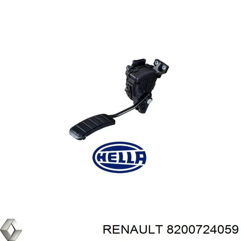 Comprar 8200724059 Renault (RVI) Pedal del acelerador