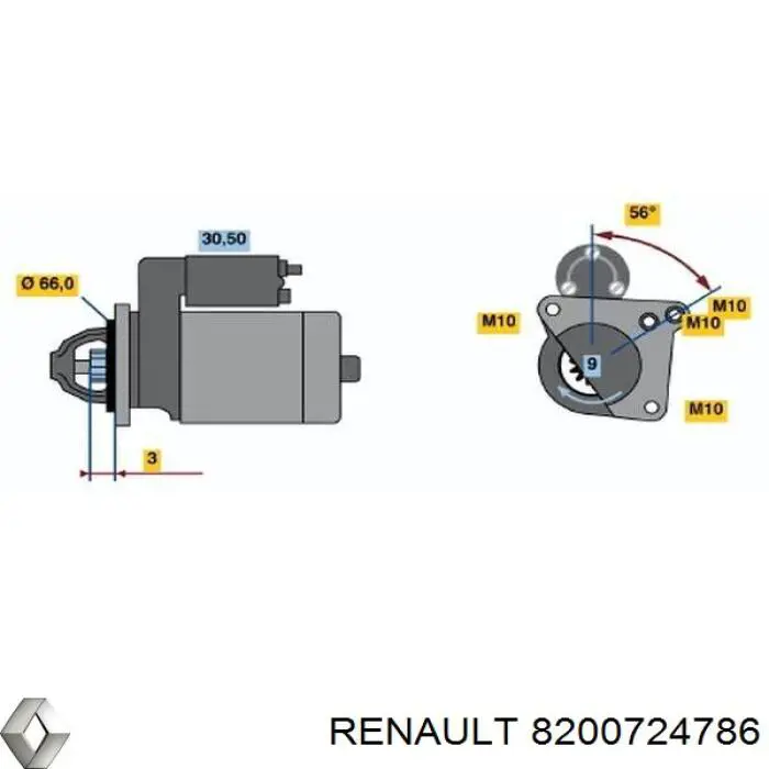 8200466761 Renault (RVI)