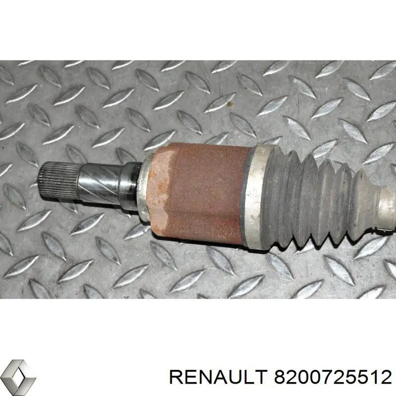 8200725512 Renault (RVI) árbol de transmisión delantero izquierdo