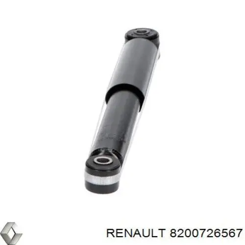 8200726567 Renault (RVI) amortiguador trasero