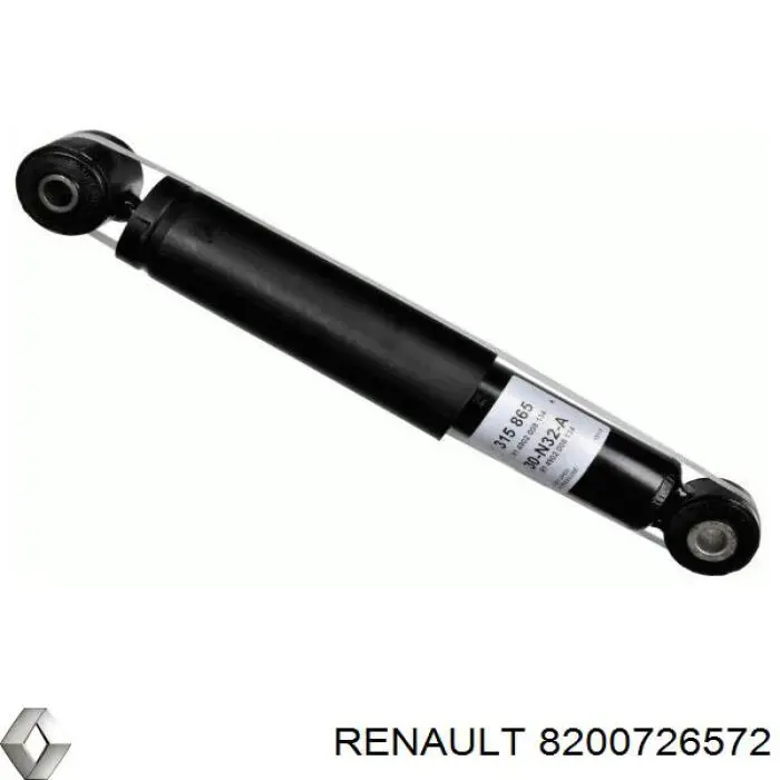 Amortiguador trasero Renault (RVI) 8200726572 precio, desde 45,41 EUR