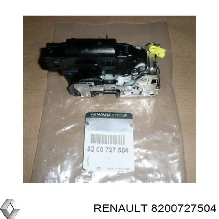 8200727504 Renault (RVI) cerradura de puerta delantera derecha