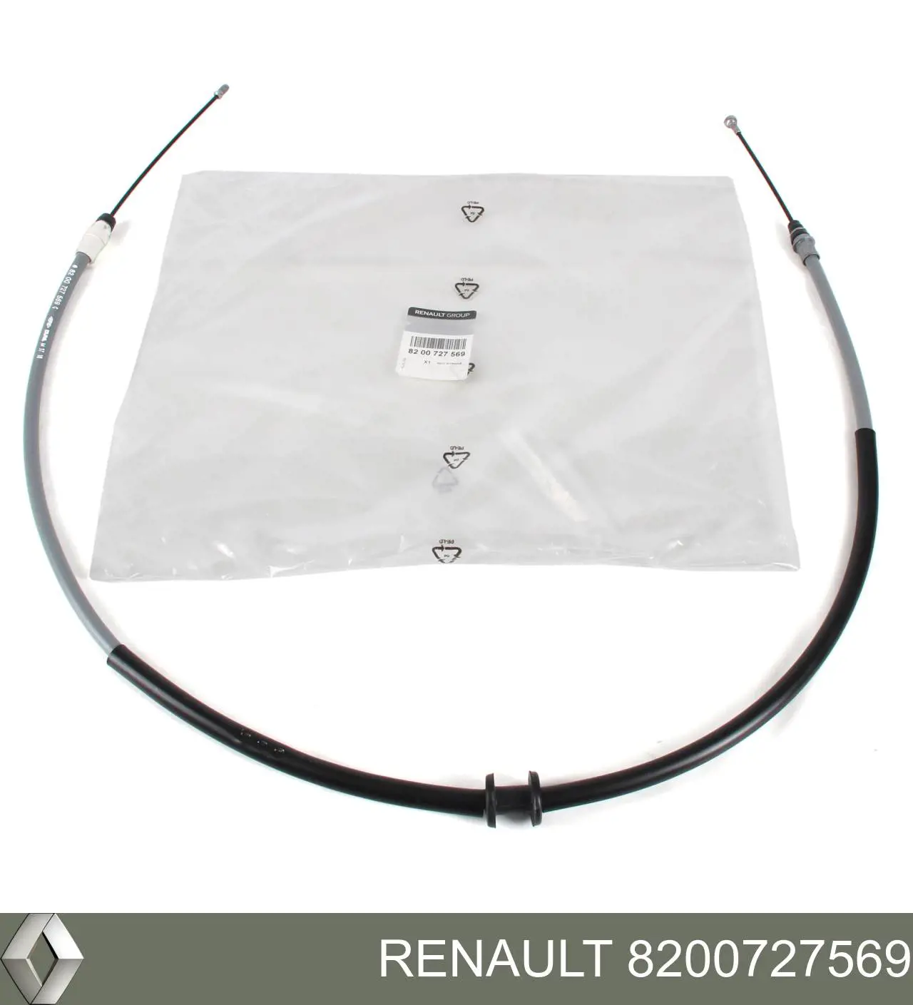 Comprar 8200727569 Renault (RVI) Cable de freno de mano trasero derecho/izquierdo