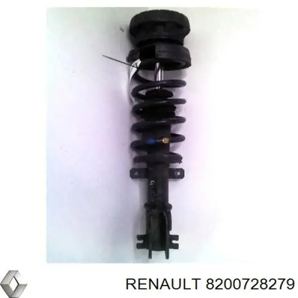 8200728279 Renault (RVI) amortiguador delantero