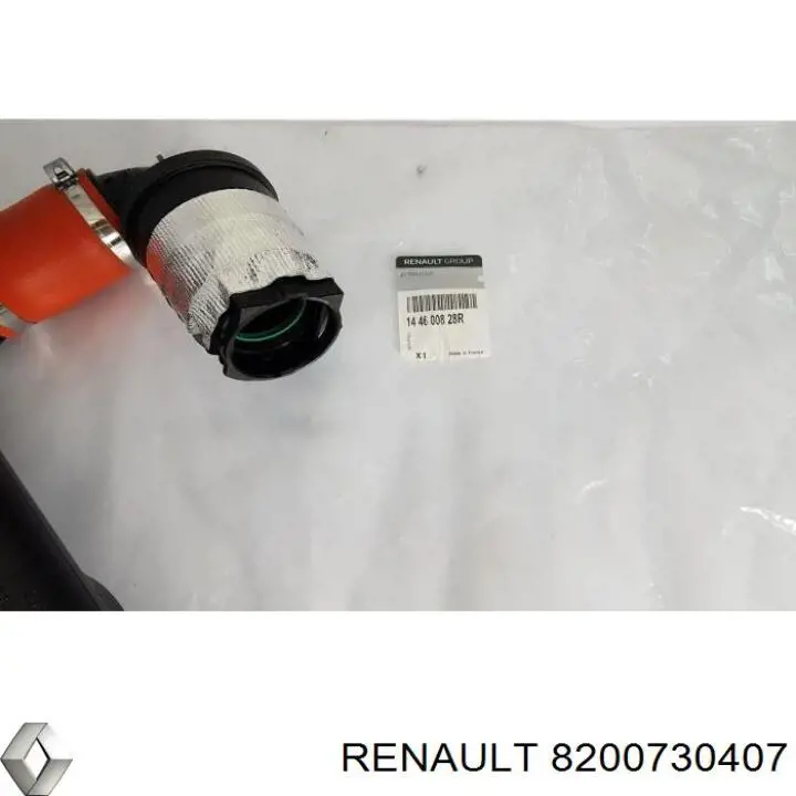 8200730407 Renault (RVI) tubo flexible de aire de sobrealimentación izquierdo