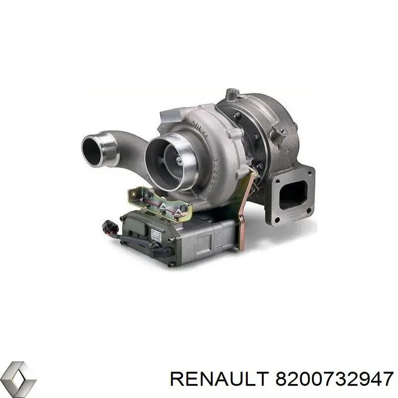 8200732947 Renault (RVI) turbocompresor