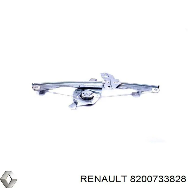 8200733828 Renault (RVI) mecanismo de elevalunas, puerta delantera derecha