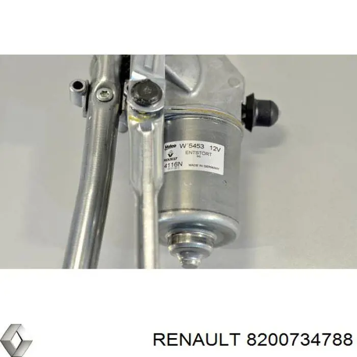 Trapezio del limpiaparabrisas Renault (RVI) 8200734788