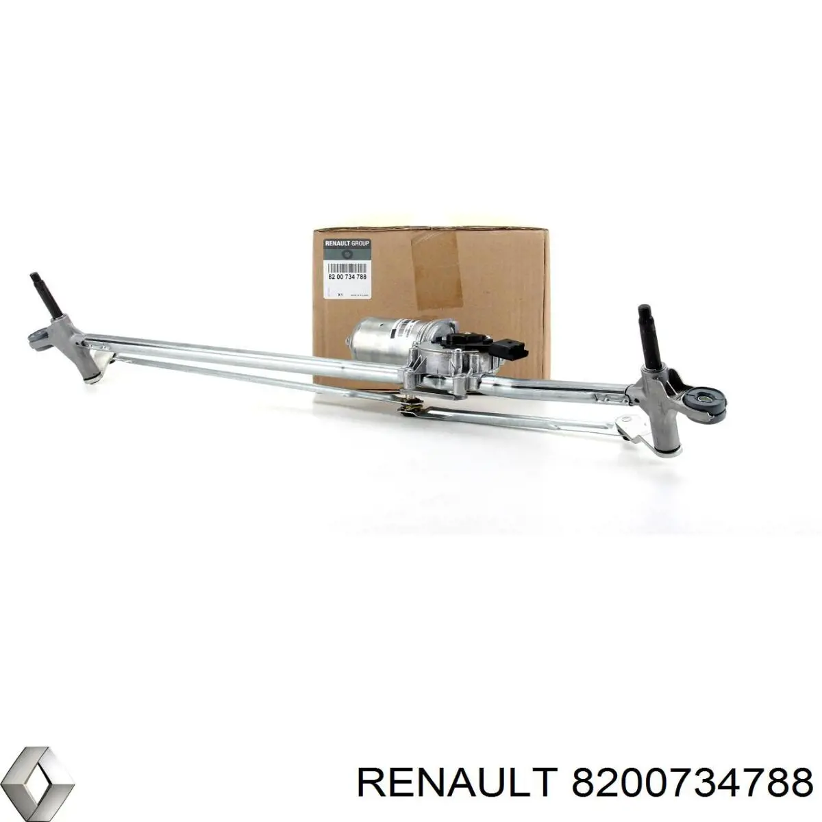 2638800Q0E Renault (RVI) Varillaje de limpiaparabrisas