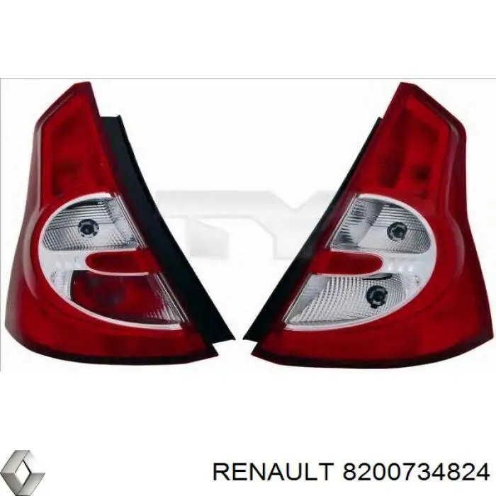 Comprar 8200734824 Renault (RVI) Piloto trasero derecho