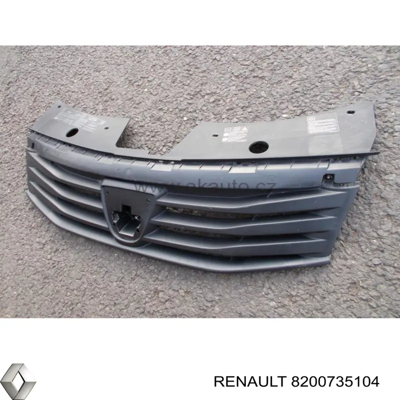 Comprar 8200735104 Renault (RVI) Rejilla frontal