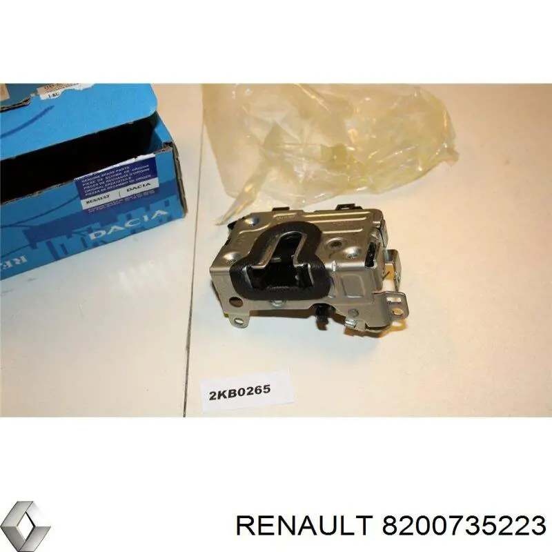 8200735223 Renault (RVI) cerradura de puerta delantera izquierda