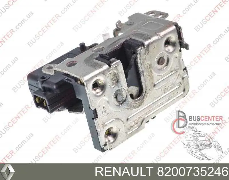 Cerradura de la puerta trasera derecha Renault (RVI) 8200735246 precio, desde 43,56 EUR