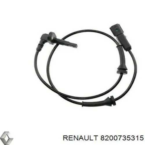 Sensor revoluciones de la rueda, trasero Renault (RVI) 8200735315 precio, desde 28,17 EUR