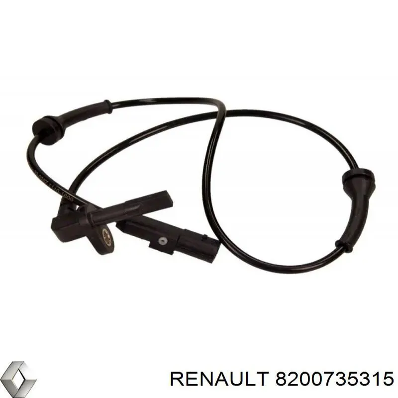 Sensor ABS trasero Renault (RVI) 8200735315