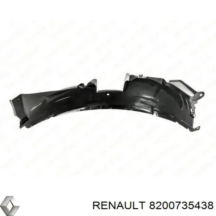 Guardalodos interior izquierdo, guardafango delantero Renault (RVI) 8200735438 precio, desde 21,32 EUR