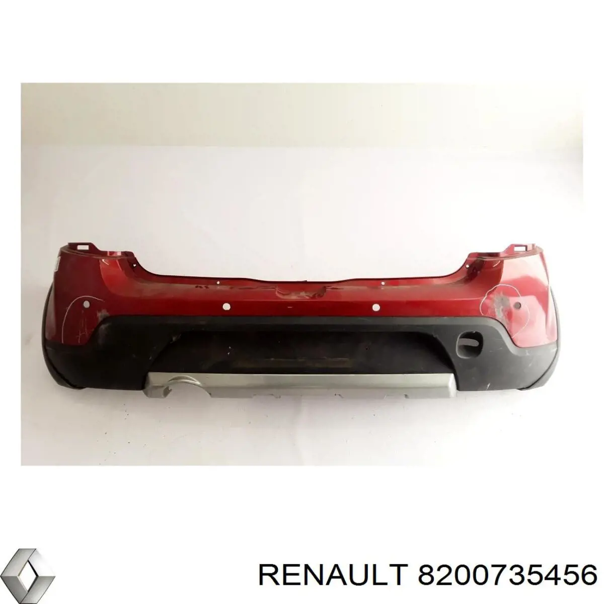 8200935791 Renault (RVI) parachoques trasero