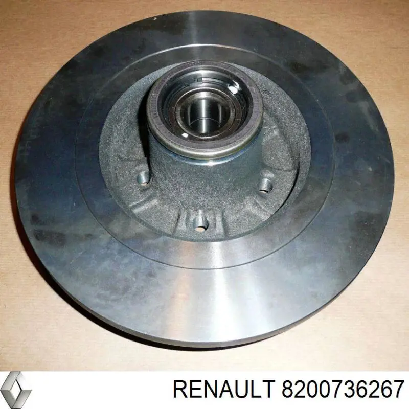 8200736267 Renault (RVI) disco de freno trasero