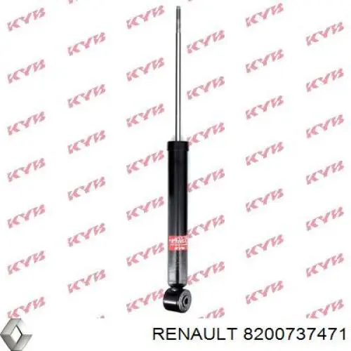 Comprar 8200737471 Renault (RVI) Amortiguador trasero