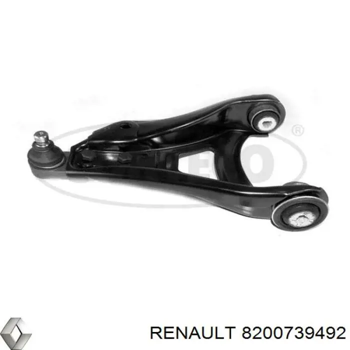 8200739492 Renault (RVI) soporte de barra estabilizadora delantera