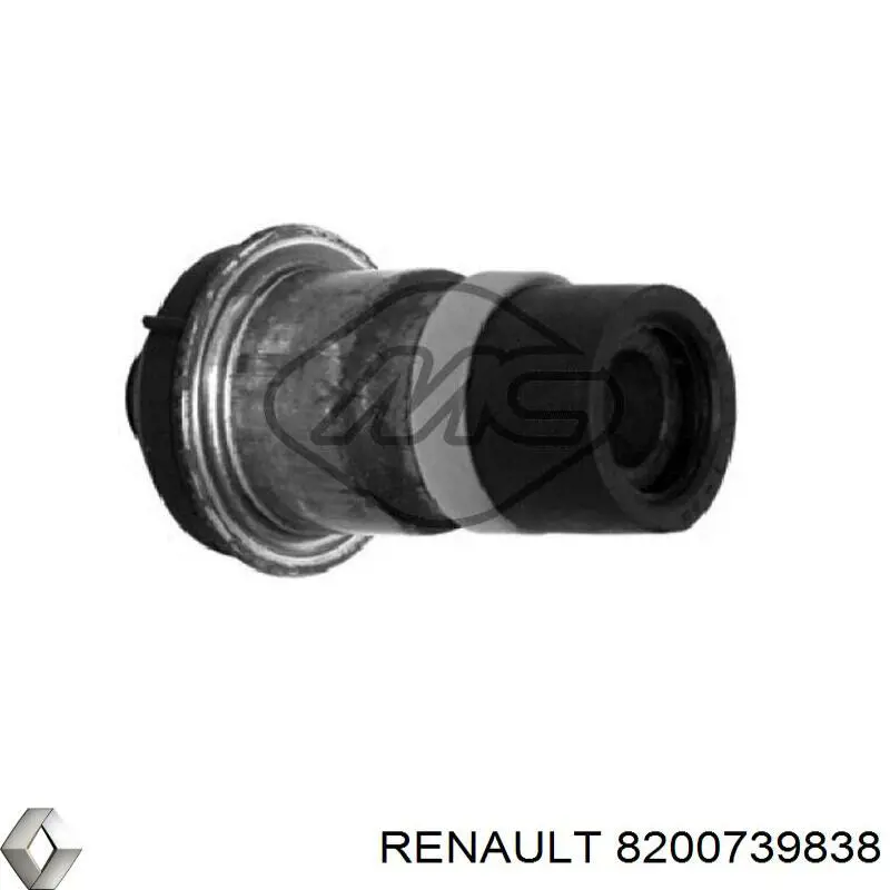 8200739838 Renault (RVI) suspensión, cuerpo del eje trasero