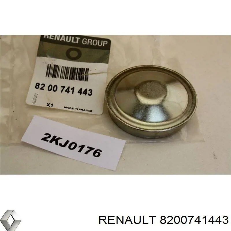 8200741443 Renault (RVI) tapa de buje de llanta