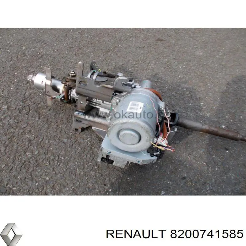 Columna de dirección Renault Scenic II