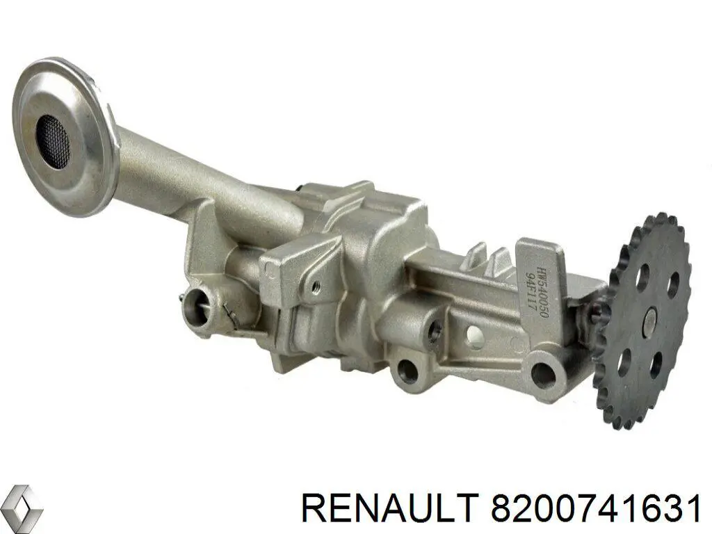 8200741631 Renault (RVI) bomba de aceite