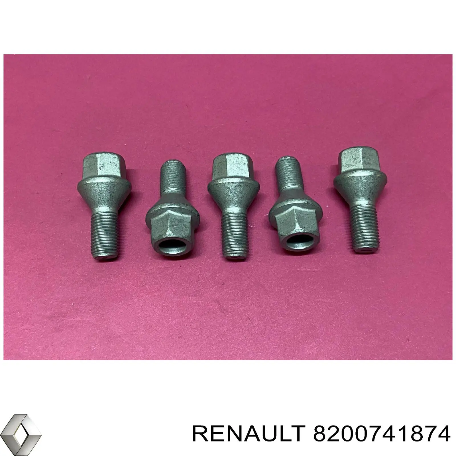 8200741874 Renault (RVI) tornillo de rueda