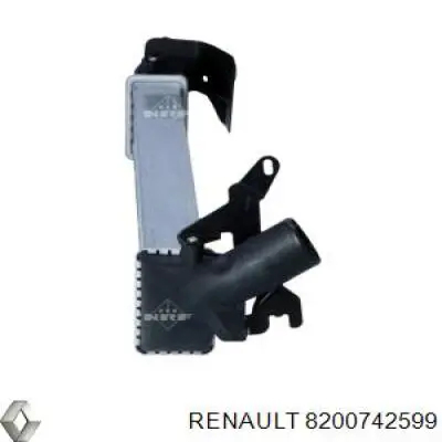 Comprar 8200742599 Renault (RVI) Turbo intercooler