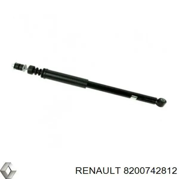 8200742812 Renault (RVI) amortiguador trasero