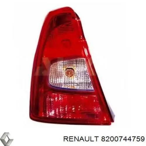 Comprar 8200744759 Renault (RVI) Piloto trasero derecho