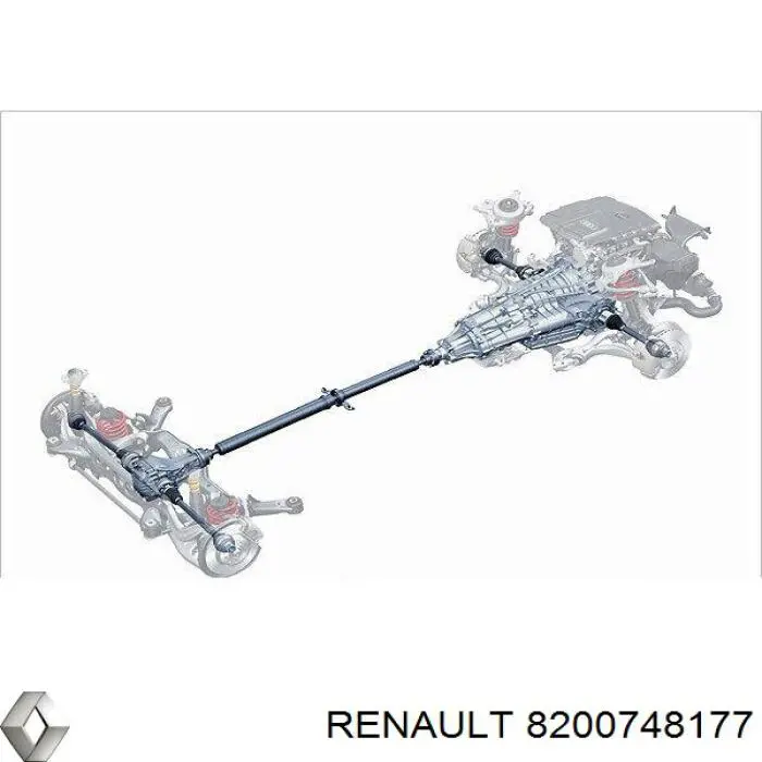 8200502613 Renault (RVI) palanca de selectora de cambios