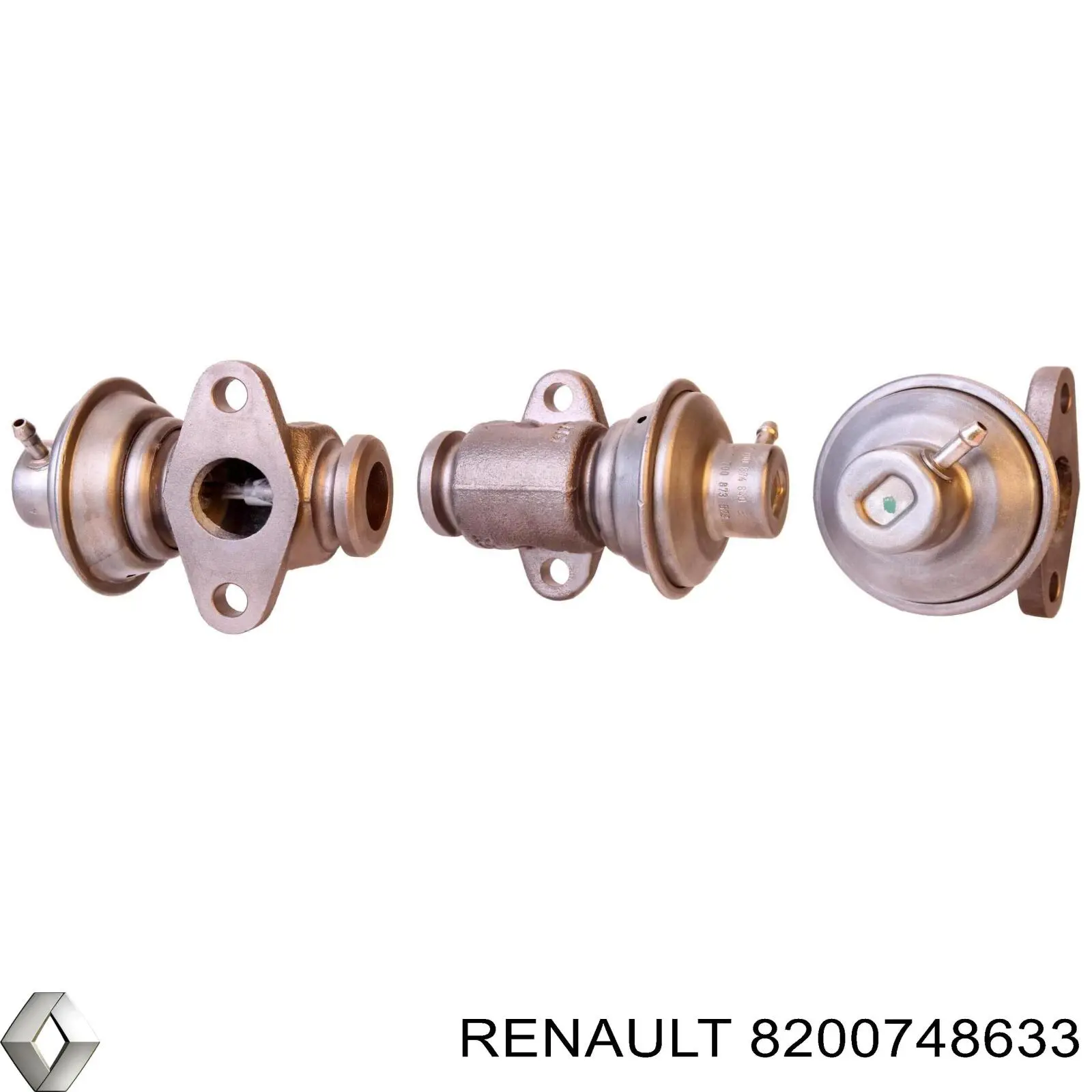 8200748633 Renault (RVI) válvula egr