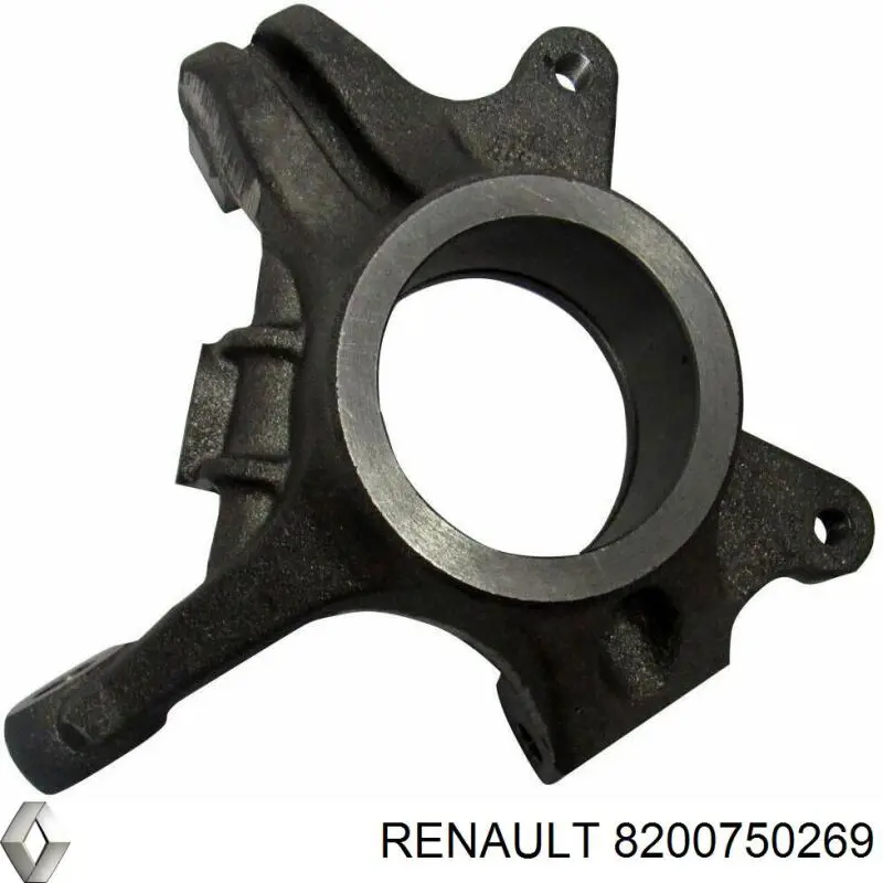 Muñón del eje, soporte de rueda, delantero derecho Renault (RVI) 8200750269
