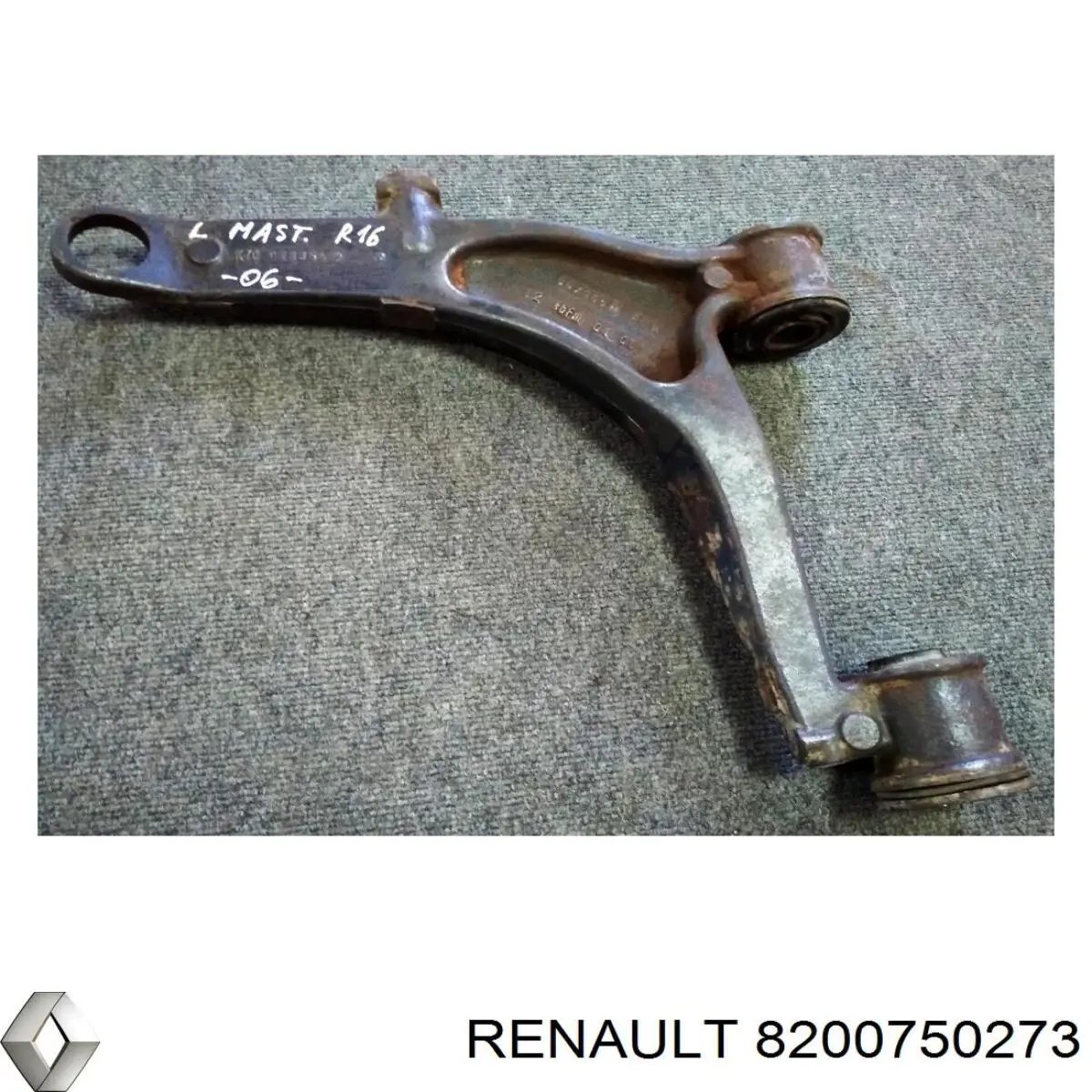 8200750273 Renault (RVI) barra oscilante, suspensión de ruedas delantera, inferior izquierda