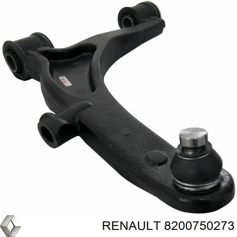 Brazo inferior izquierdo de la suspensión delantera 8200750273 Renault (RVI)