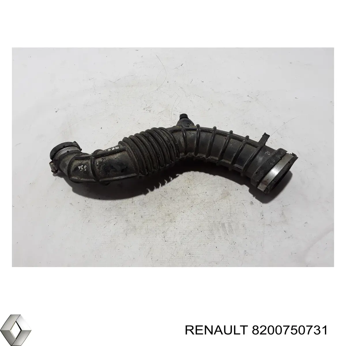 8200750731 Renault (RVI) tubo flexible de aire de sobrealimentación, a turbina