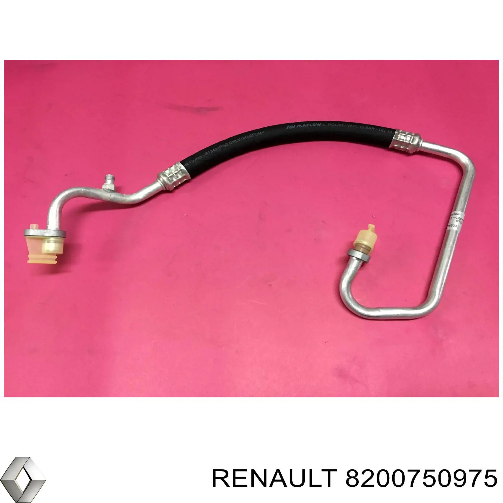 Comprar 8200750975 Renault (RVI) Manguera de aire acondicionado de compresor al condensador