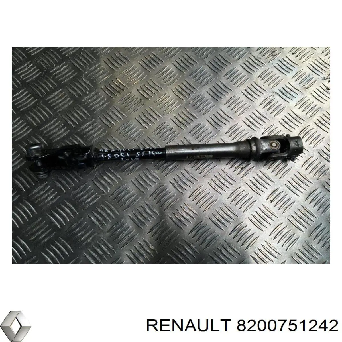 Cardán inferior de la columna de dirección Renault (RVI) 8200751242 precio, desde 126,32 EUR