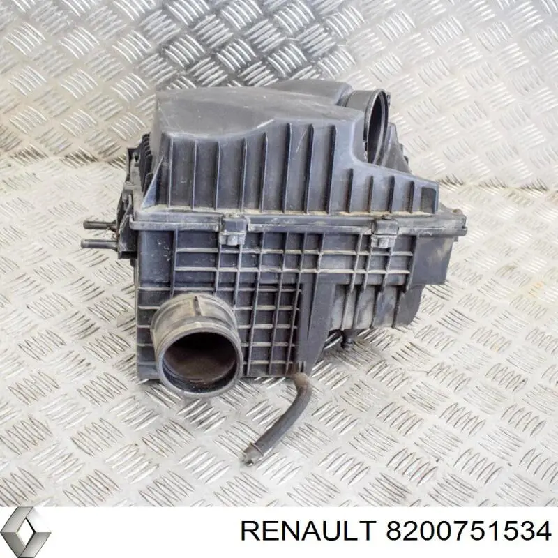 165008632R Renault (RVI) caja del filtro de aire