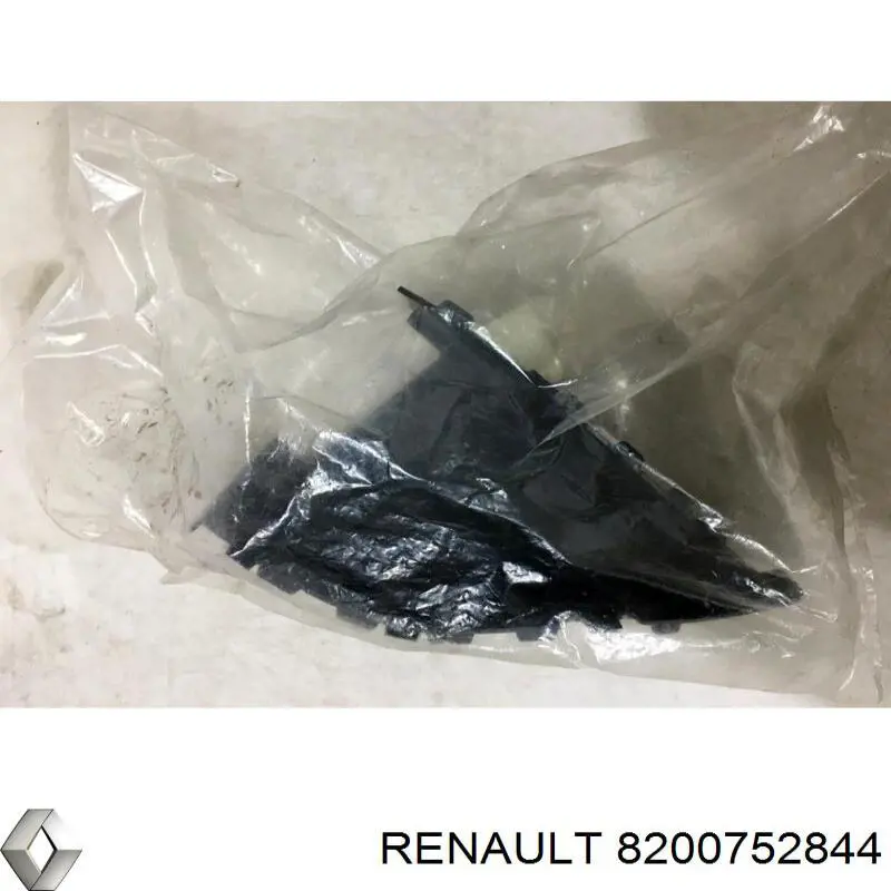 8200752844 Renault (RVI) deflector de parachoques delantero izquierdo