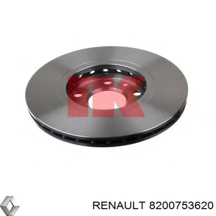 Engranaje de estrella, bomba de inyección 8200753620 Renault (RVI)
