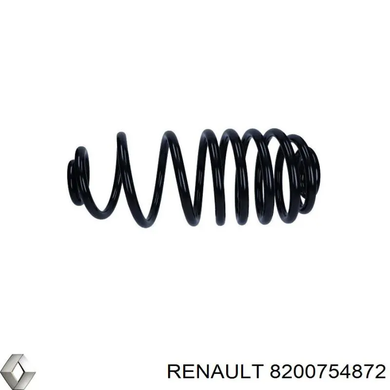 8200754872 Renault (RVI) muelle de suspensión eje trasero
