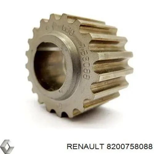 Piñón del cigüeñal para Renault Megane (BM0, CM0)