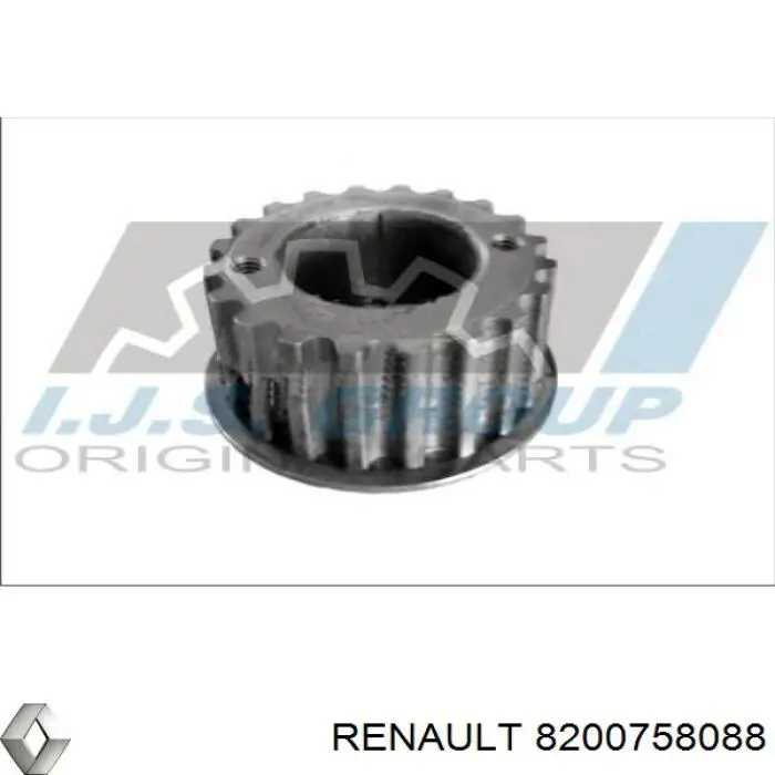 Piñón del cigüeñal 8200758088 Renault (RVI)