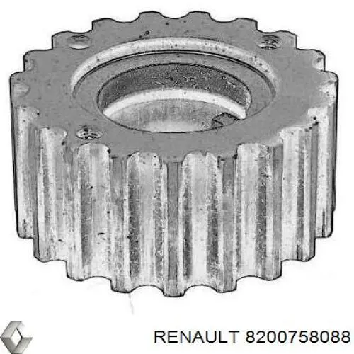 Rueda dentada, cigüeñal Renault (RVI) 8200758088