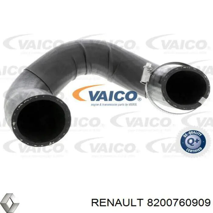 8200760909 Renault (RVI) tubo intercooler