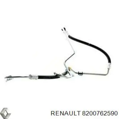Manguera de alta presión de la dirección asistida desde la bomba hasta la cremallera Renault (RVI) 8200762590 precio, desde 91,67 EUR