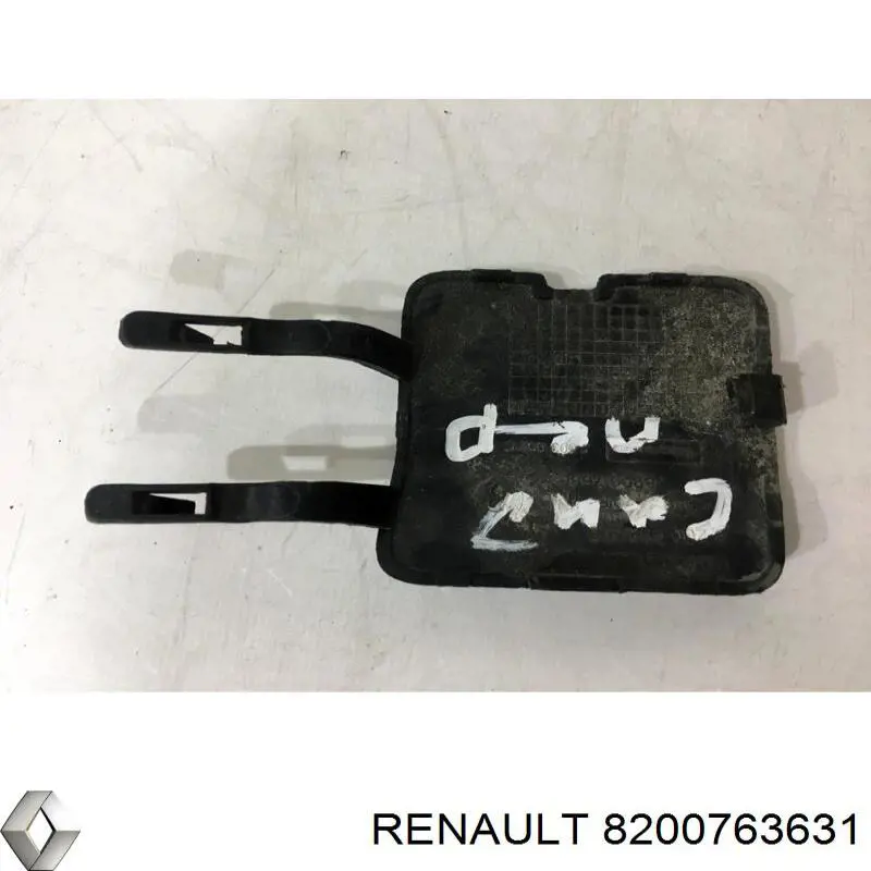 8200763631 Renault (RVI) tapa del enganche de remolcado delantera